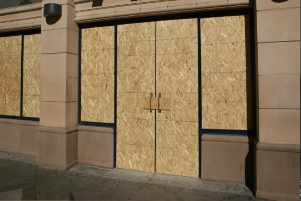 Boarding Up in Crystal Palace, Upper Norwood, SE19